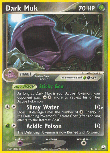 Dark Muk, Team Rocket Returns 16
