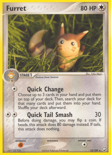 Furret, Team Rocket Returns 22