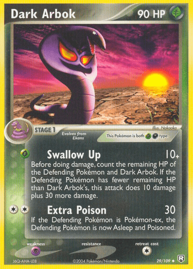 Dark Arbok, Team Rocket Returns 29