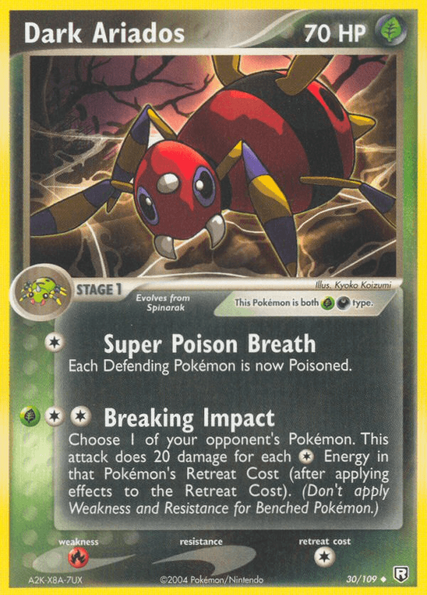 Dark Ariados, Team Rocket Returns 30
