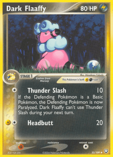 Dark Flaaffy, Team Rocket Returns 33