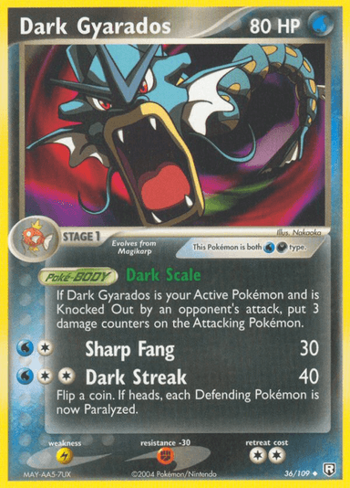 Dark Gyarados, Team Rocket Returns 36