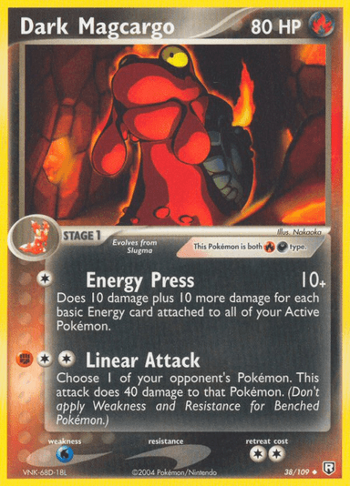 Dark Magcargo, Team Rocket Returns 38