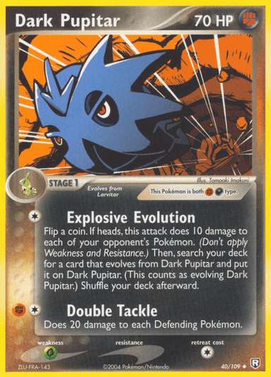 Dark Pupitar, Team Rocket Returns 40