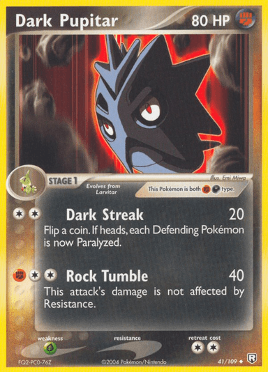 Dark Pupitar, Team Rocket Returns 41