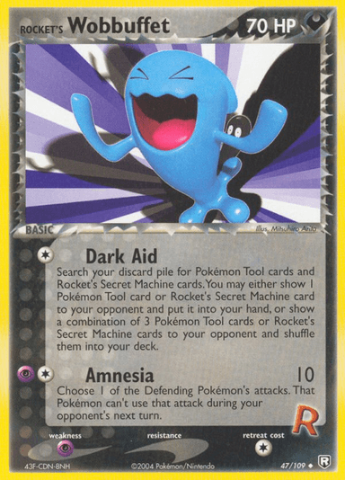 Rocket's Wobbuffet, Team Rocket Returns 47