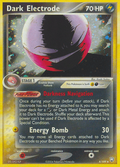 Dark Electrode, Team Rocket Returns 4