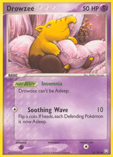 Drowzee, Team Rocket Returns 54