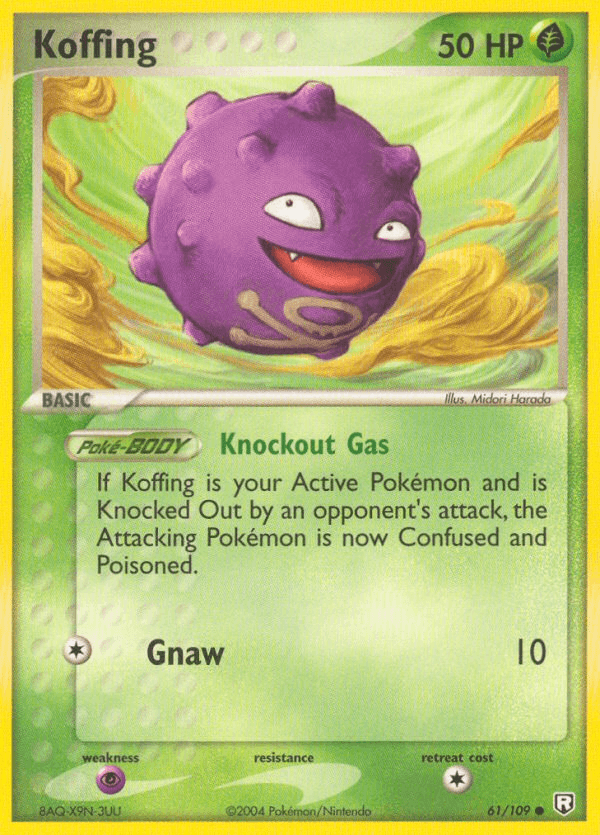 Koffing, Team Rocket Returns 61