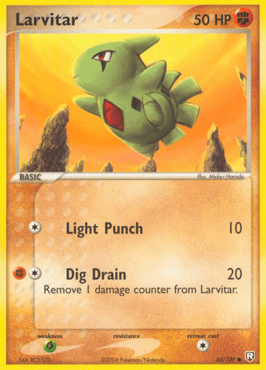 Larvitar, Team Rocket Returns 63