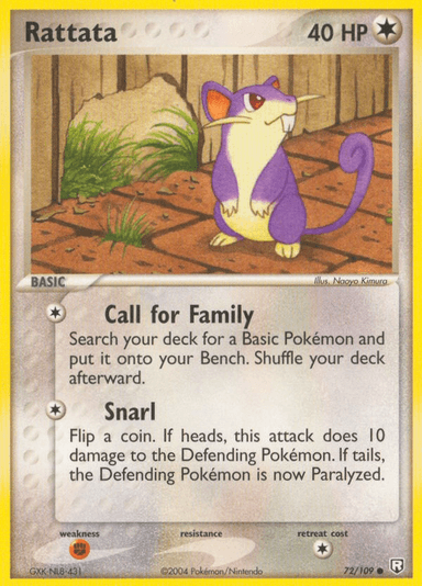 Rattata, Team Rocket Returns 72