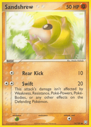Sandshrew, Team Rocket Returns 74