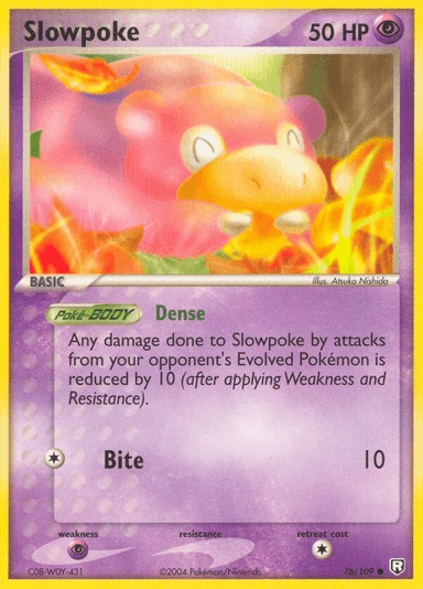 Slowpoke, Team Rocket Returns 76