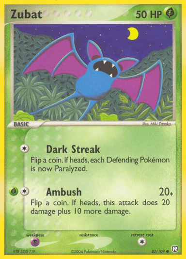 Zubat, Team Rocket Returns 82