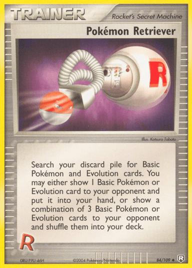 Pokémon Retriever, Team Rocket Returns 84