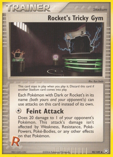 Rocket's Tricky Gym, Team Rocket Returns 90