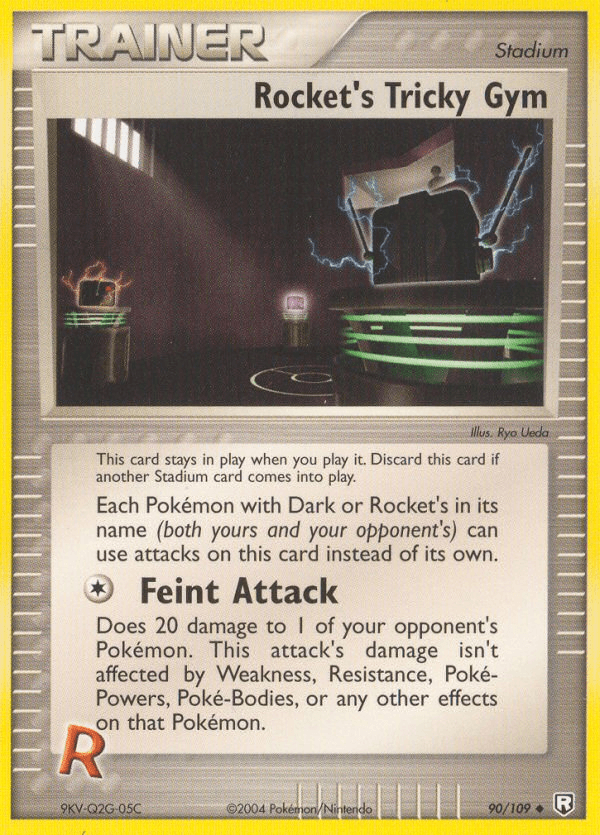 Rocket's Tricky Gym, Team Rocket Returns 90