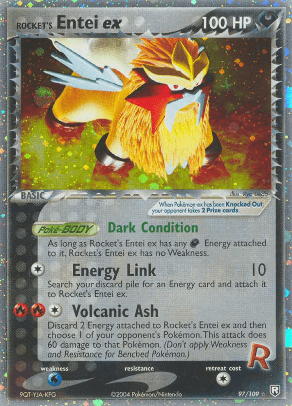 Rocket's Entei ex, Team Rocket Returns 97