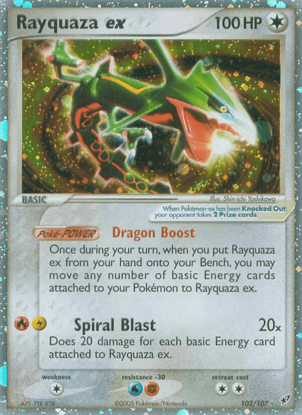 Rayquaza ex, Deoxys 102
