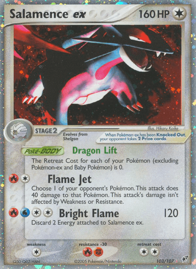 Salamence ex, Deoxys 103