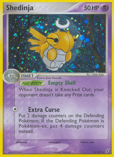 Shedinja, Deoxys 14