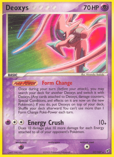 Deoxys, Deoxys 17