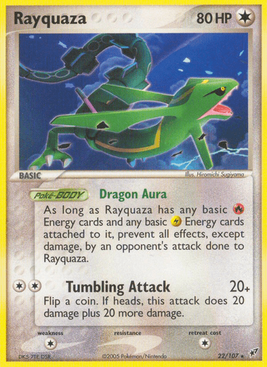 Rayquaza, Deoxys 22