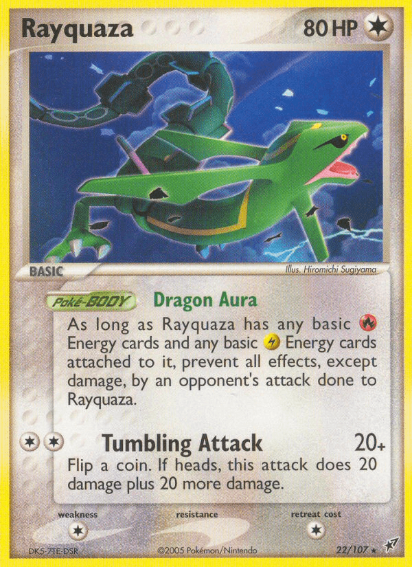 Rayquaza, Deoxys 22