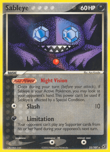 Sableye, Deoxys 23