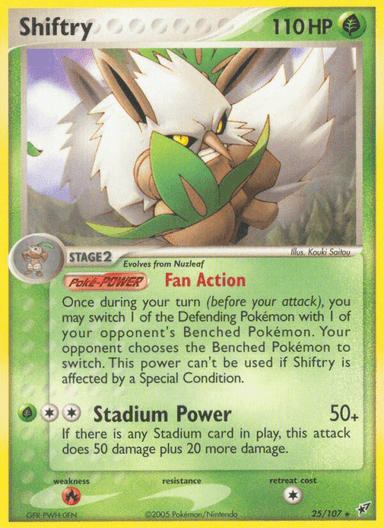 Shiftry, Deoxys 25