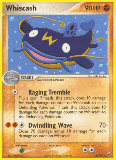 Whiscash, Deoxys 28