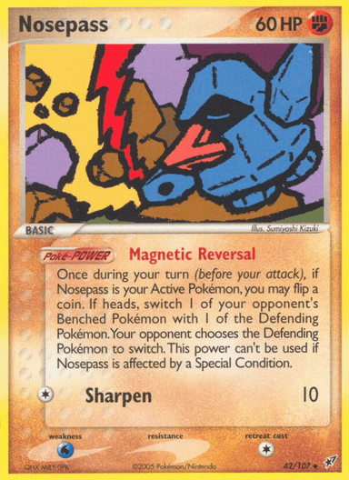 Nosepass, Deoxys 42