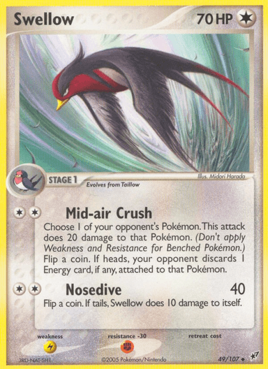 Swellow, Deoxys 49