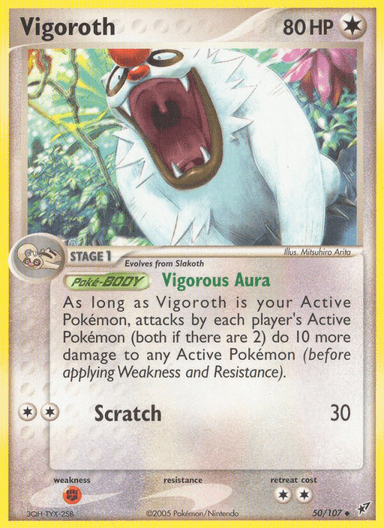 Vigoroth, Deoxys 50