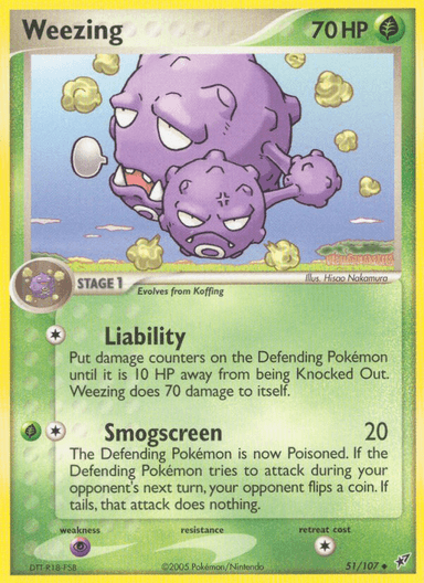Weezing, Deoxys 51