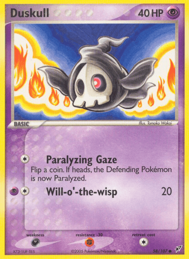 Duskull, Deoxys 58