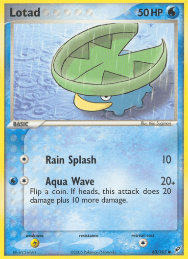 Lotad, Deoxys 63