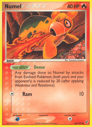 Numel, Deoxys 68