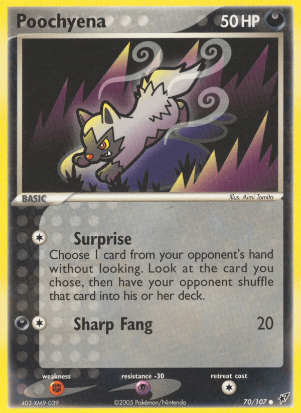 Poochyena, Deoxys 70