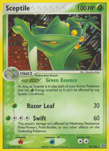 Sceptile, Emerald 10