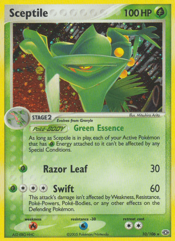 Sceptile, Emerald 10