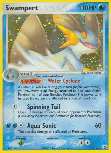 Swampert, Emerald 11