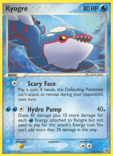 Kyogre, Emerald 15