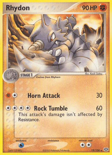 Rhydon, Emerald 19