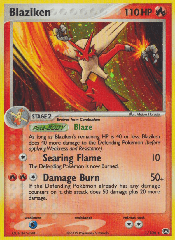 Blaziken, Emerald 1