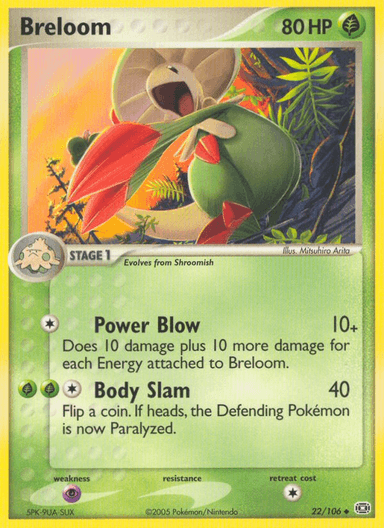 Breloom, Emerald 22
