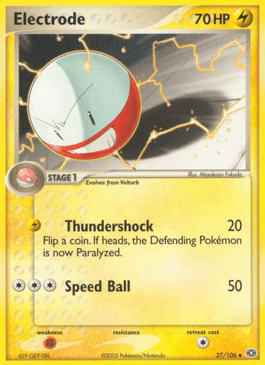 Electrode, Emerald 27