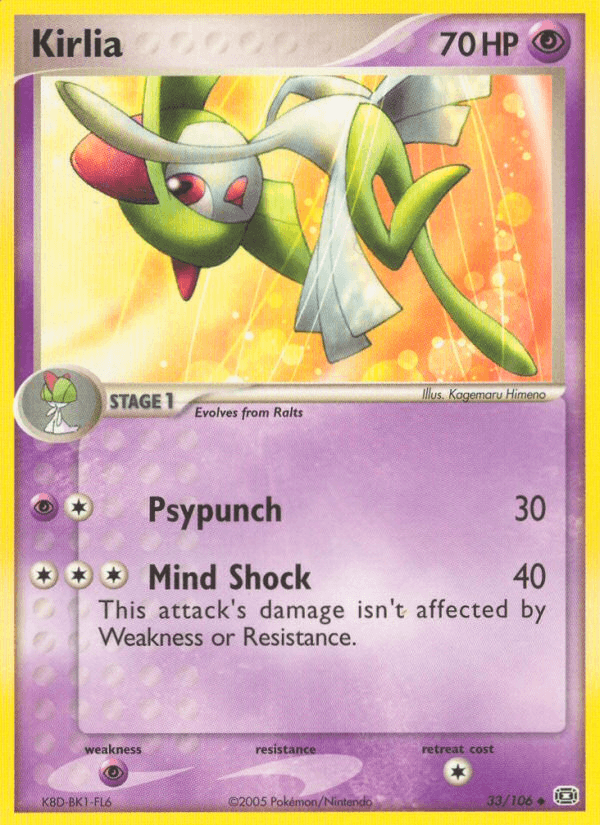 Kirlia, Emerald 33