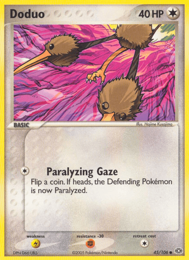 Doduo, Emerald 45
