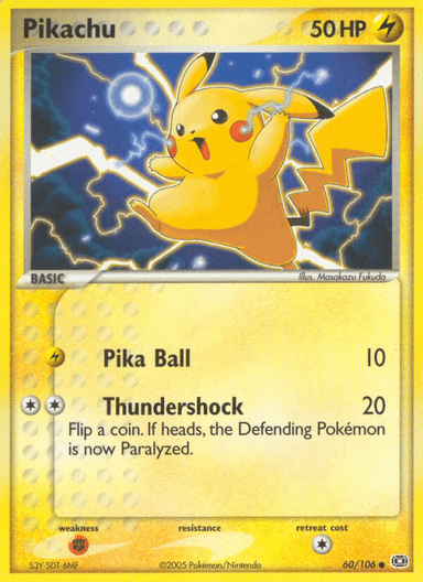 Pikachu, Emerald 60